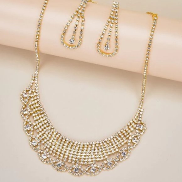 Best Gift Rhinestone Jewelry Set - Picture 4 of 6